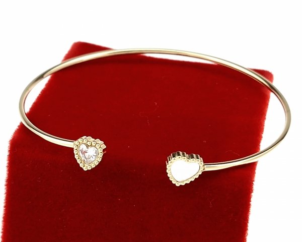 ARMBAND GOLD CELEBRITY EDELSTAHL
