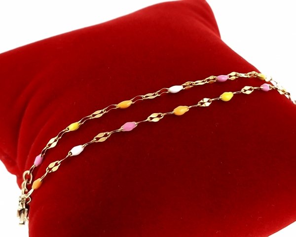 ARMBAND GOLD CELEBRITY EDELSTAHL