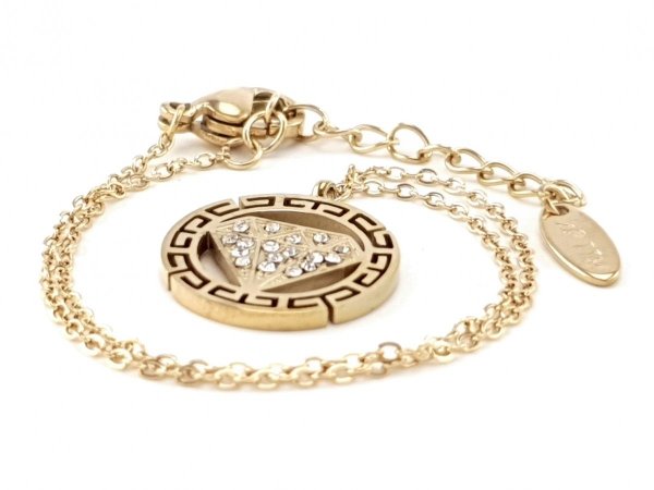 ARMBAND GOLD CELEBRITY EDELSTAHL