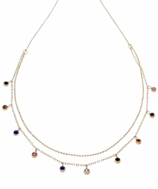GOLD CHAIN NECKLACE celebrity STAINLESS STEEL