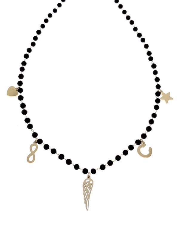 GOLD CHAIN NECKLACE celebrity STAINLESS STEEL