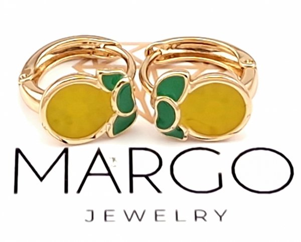 exclusive swarovski gold-plated earrings