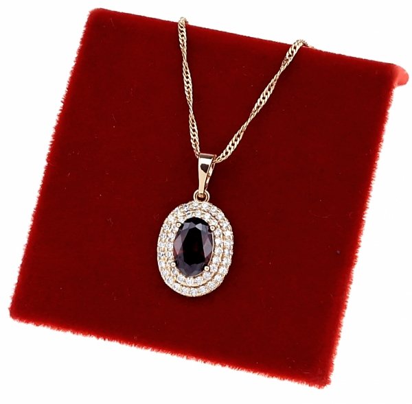 gold pendant 18k shiny xuping