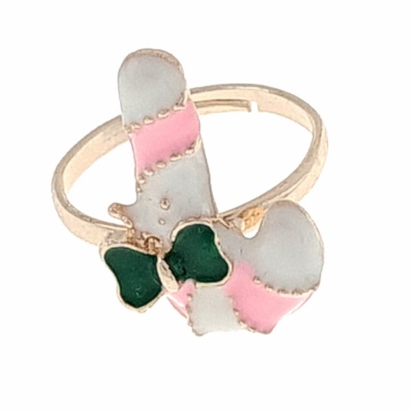 gold ring 17,60mm. gold-plated engagement xuping