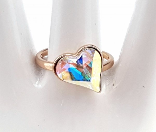 gold ring 16,30mm. gold-plated engagement xuping