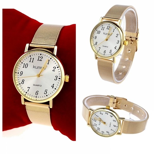 Women's watch golden kurren stainless steel