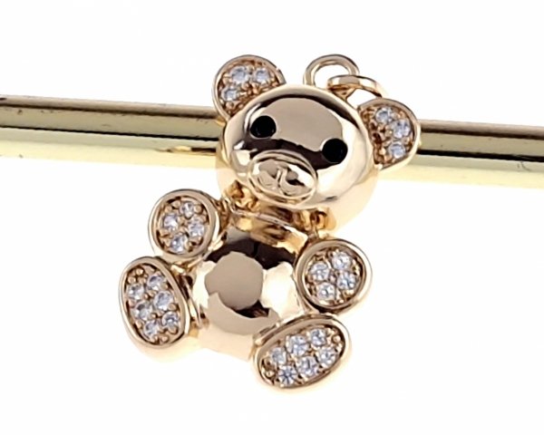 gold pendant 18k shiny xuping