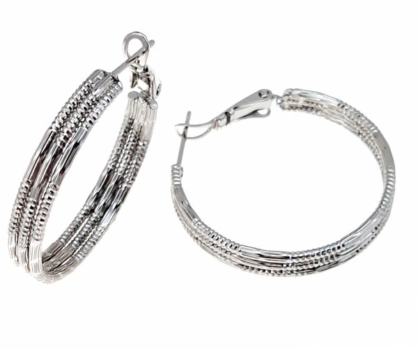 gold plated earrings with exclusive cubic zirconia