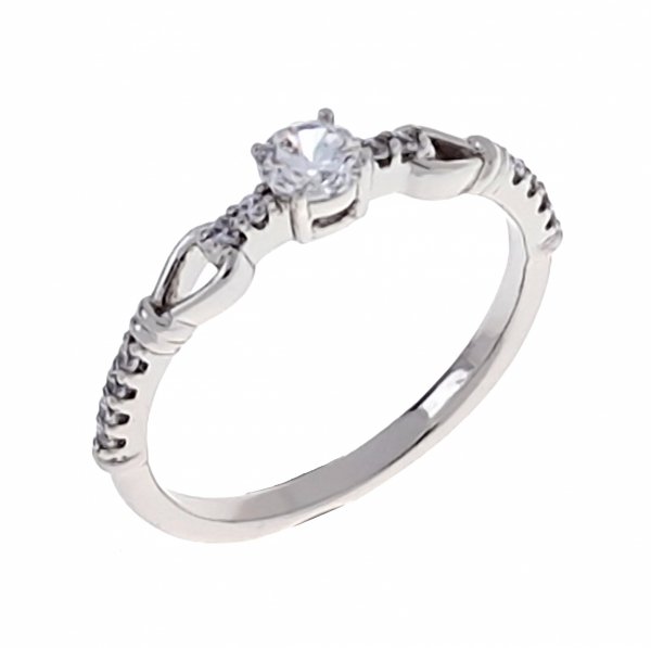gold ring 18,60mm. gold-plated engagement xuping