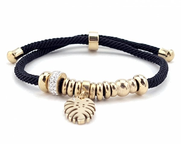 GOLD BRACELET STAINLESS STEEL STRING