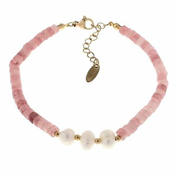 BRACELET GOLD CELEBRITY STAINLESS STEEL