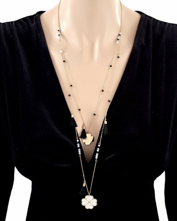 GOLD CHAIN NECKLACE celebrity STAINLESS STEEL