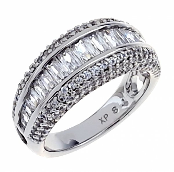 gold ring 18,60mm. gold-plated engagement xuping