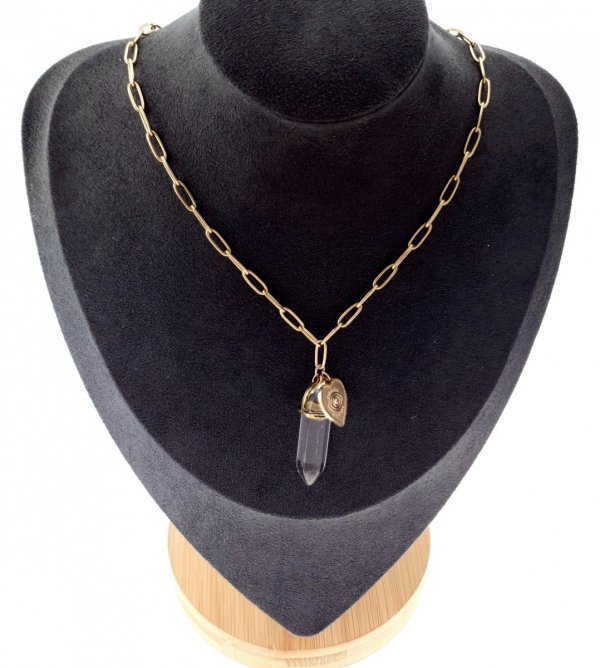 GOLD CHAIN NECKLACE celebrity STAINLESS STEEL