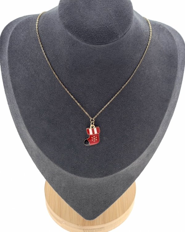 GOLD CHAIN NECKLACE celebrity STAINLESS STEEL