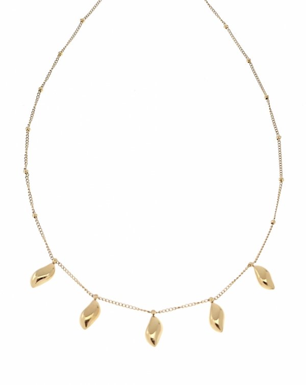 GOLD CHAIN NECKLACE celebrity STAINLESS STEEL