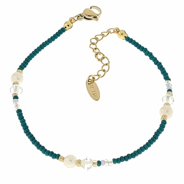 BRACELET GOLD CELEBRITY STAINLESS STEEL