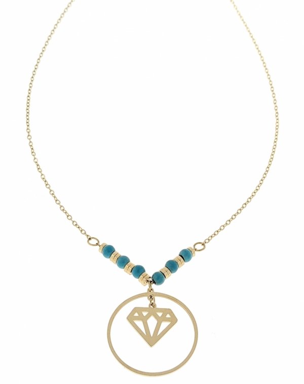 GOLD CHAIN NECKLACE celebrity STAINLESS STEEL