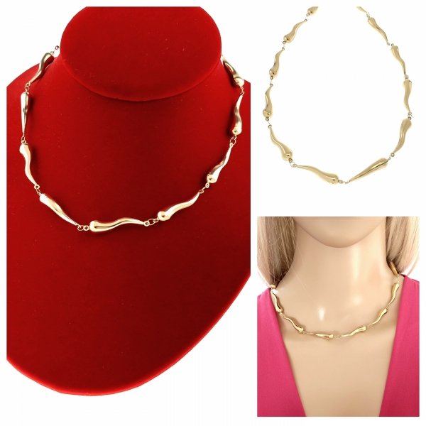 GOLD CHAIN NECKLACE celebrity STAINLESS STEEL
