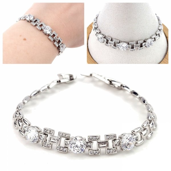 gold bracelet for a gold-plated leg