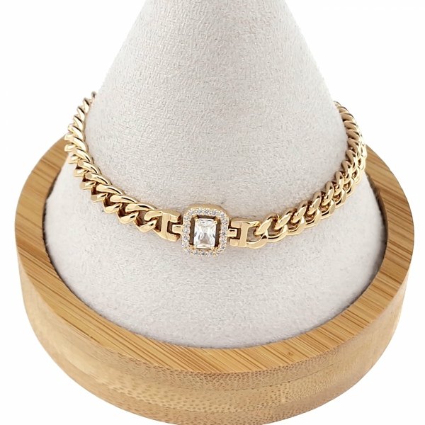 gold-plated 18k gold bracelet
