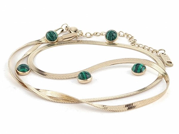 GOLD CHAIN NECKLACE celebrity STAINLESS STEEL