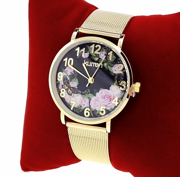 Women's watch golden kurren stainless steel