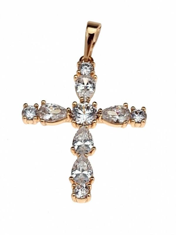 gold pendant 18k shiny xuping