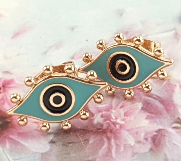gold plated earrings with exclusive cubic zirconia