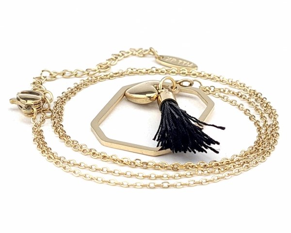 GOLD CHAIN NECKLACE celebrity STAINLESS STEEL
