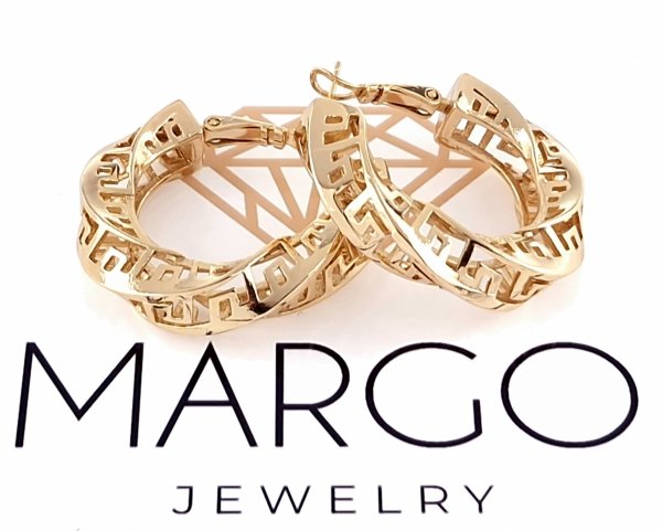 exclusive swarovski gold-plated earrings