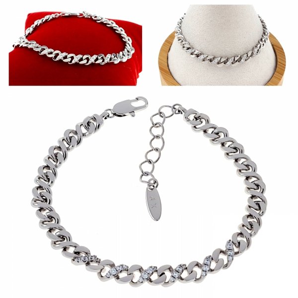 gold bracelet for a gold-plated leg