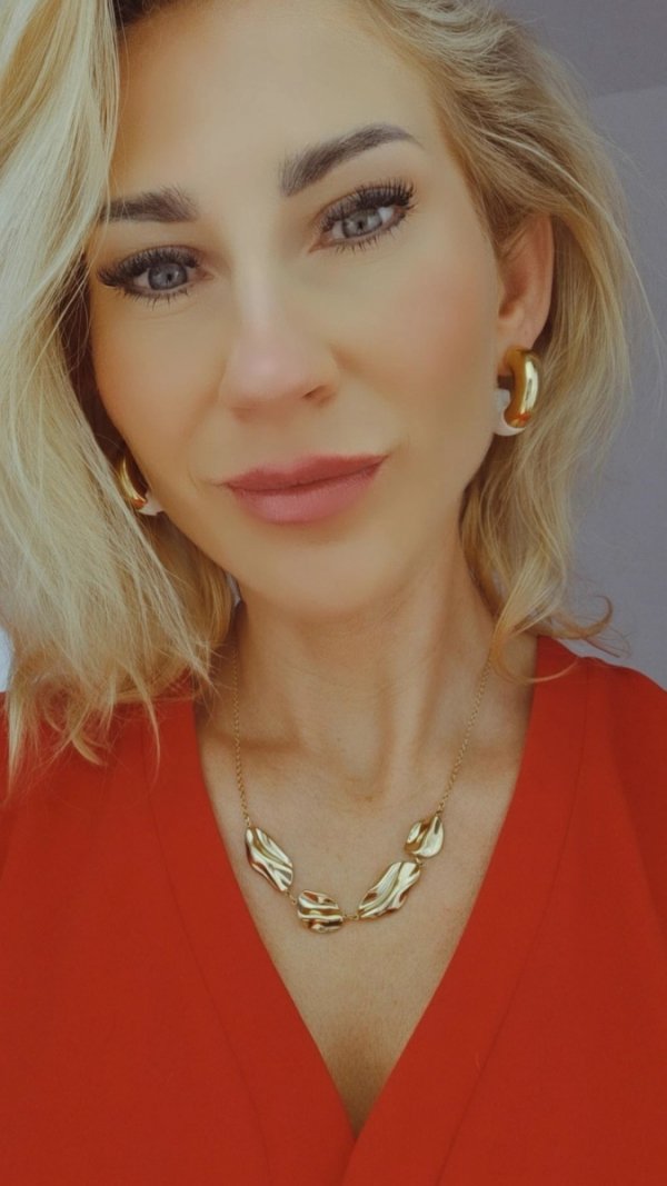 GOLD CHAIN NECKLACE celebrity STAINLESS STEEL