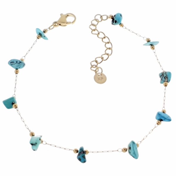 BRACELET GOLD CELEBRITY STAINLESS STEEL