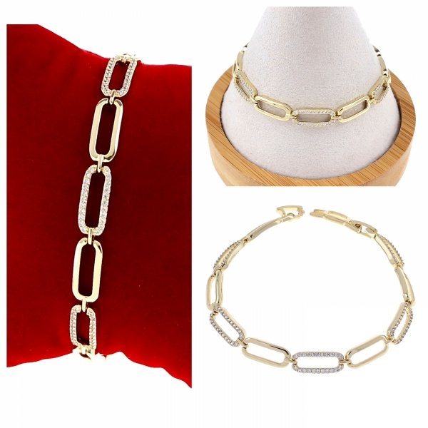 gold-plated 18k gold bracelet