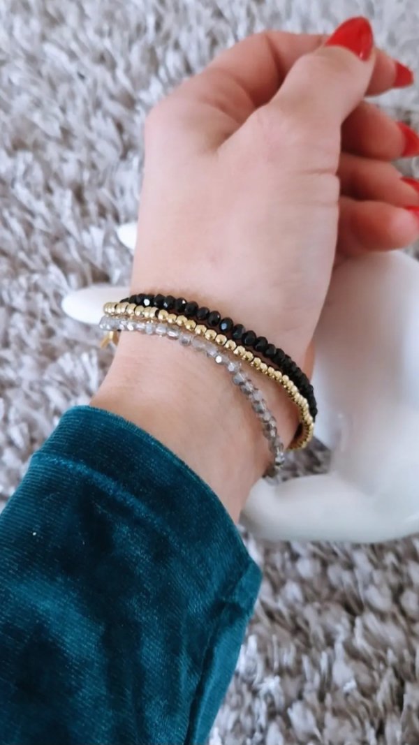BRACELET GOLD CELEBRITY STAINLESS STEEL
