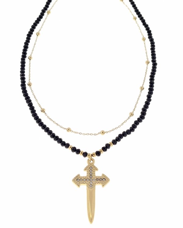 GOLD CHAIN NECKLACE celebrity STAINLESS STEEL