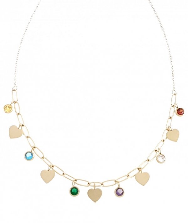 GOLD CHAIN NECKLACE celebrity STAINLESS STEEL