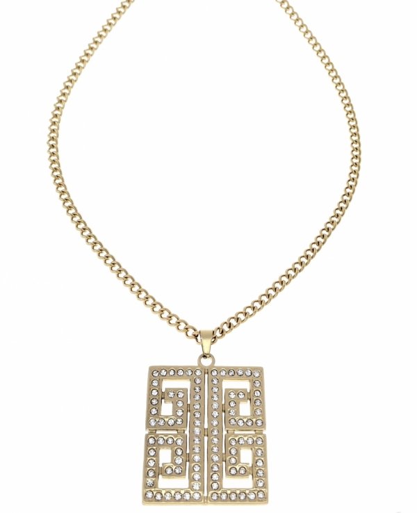 GOLD CHAIN NECKLACE celebrity STAINLESS STEEL