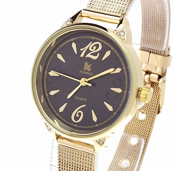 Women's watch golden kurren stainless steel
