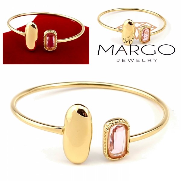 BRACELET GOLD CELEBRITY STAINLESS STEEL