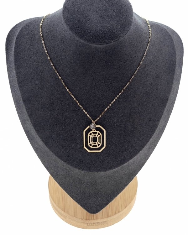 GOLD CHAIN NECKLACE celebrity STAINLESS STEEL