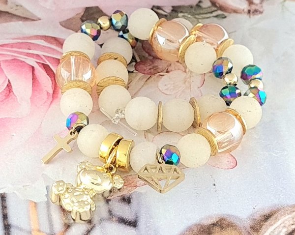 Bracelet Crystals Celebrity Surgical Steel