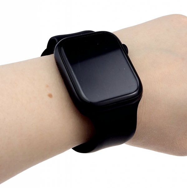 Smartwatch Ultimate T500 Hlwatch PRO LSSD watch comfortable silicone strap black