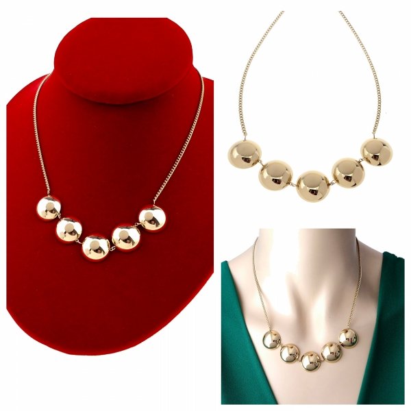 GOLD CHAIN NECKLACE celebrity STAINLESS STEEL