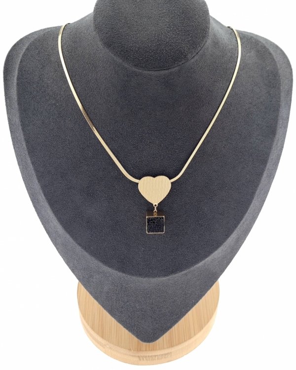 GOLD CHAIN NECKLACE celebrity STAINLESS STEEL