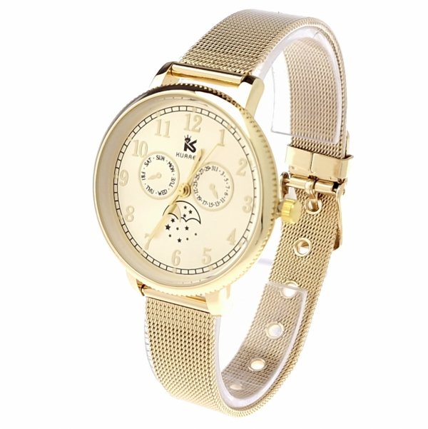 Women's watch golden kurren stainless steel