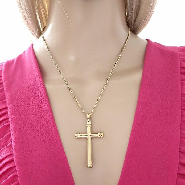 GOLD CHAIN NECKLACE celebrity STAINLESS STEEL