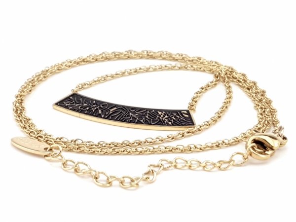 GOLD CHAIN NECKLACE celebrity STAINLESS STEEL