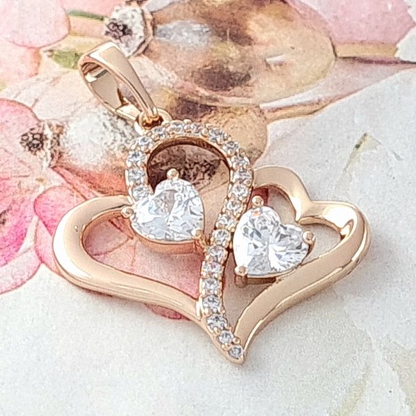 gold pendant 18k shiny xuping